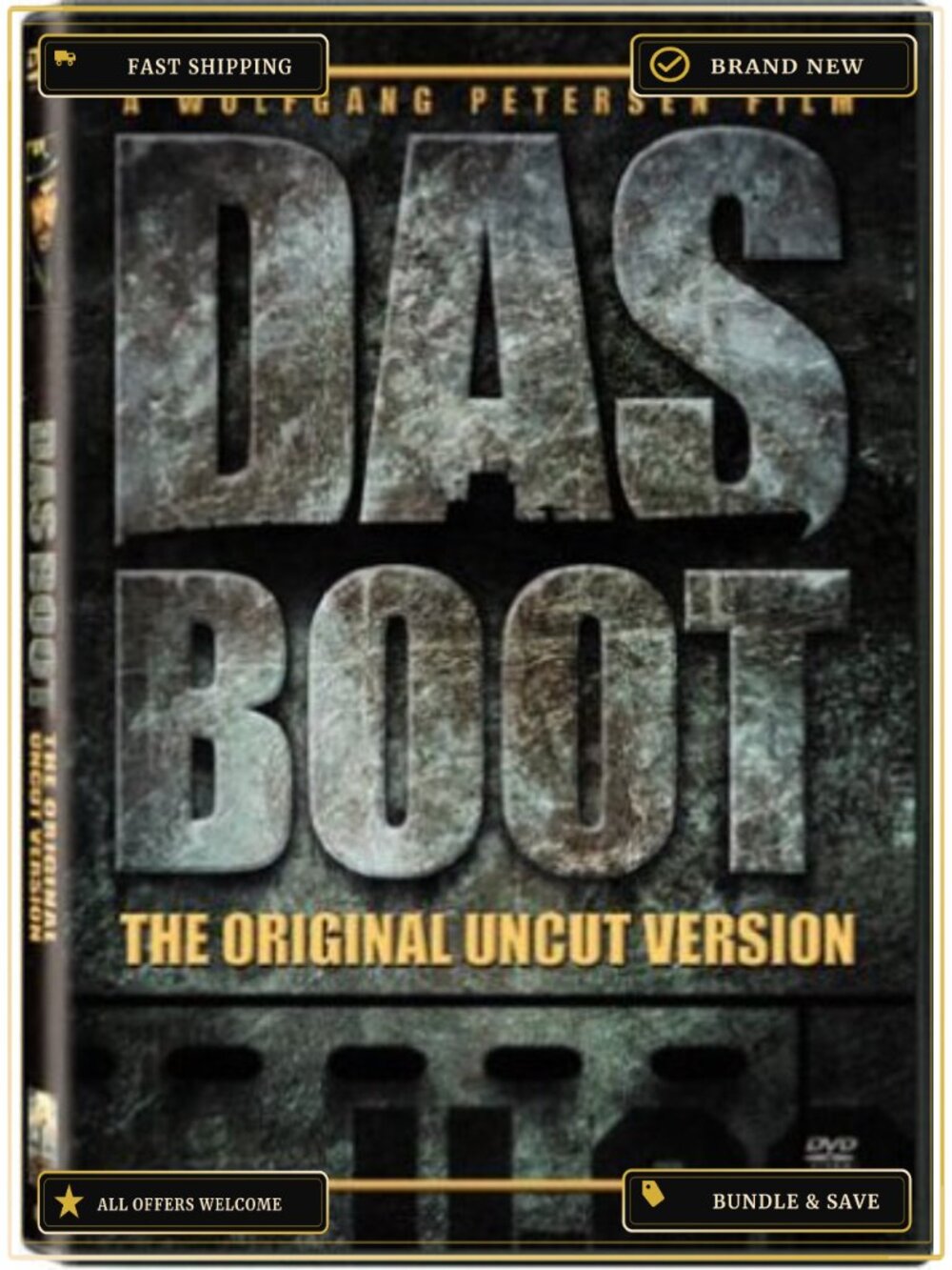 Das Boot Original Uncut Version DVD Action Adventure